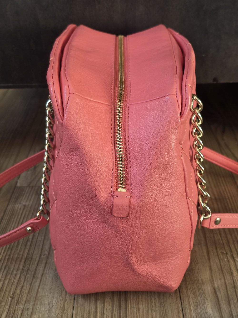 Kate Spade New York Emerson Place "Dewy" Satchel In Guava - Picture 5 of 10